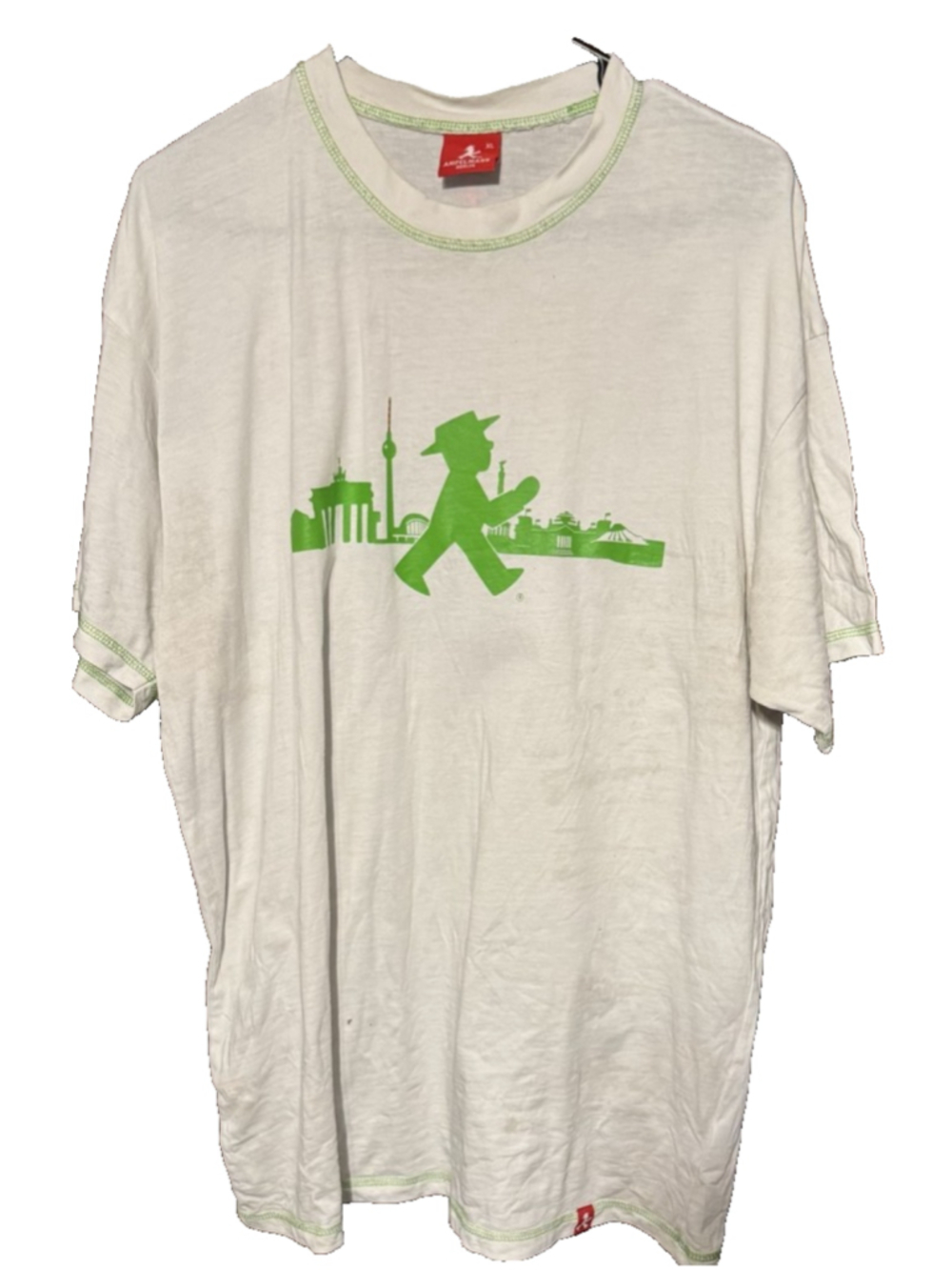 Ampelmann Character Shirt Men's Size XL White East Germany Berlin